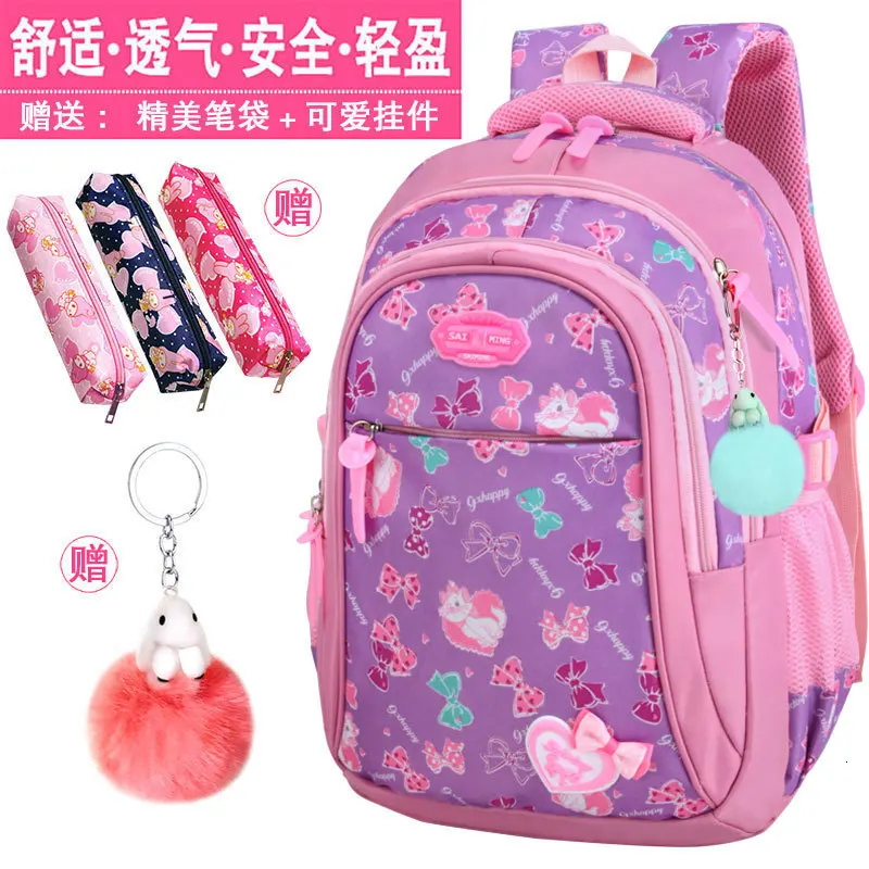 backpacks School Children for Girls Primary princess School Book Bags Sac Enfant waterproof School Bags Kids Orthopedic Backpack