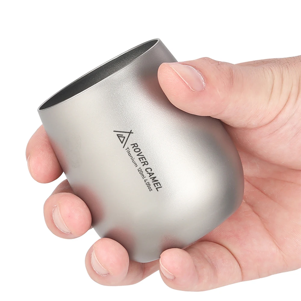 Титановая Изолированная чашка для воды с двойными стенками чайная кружка дома