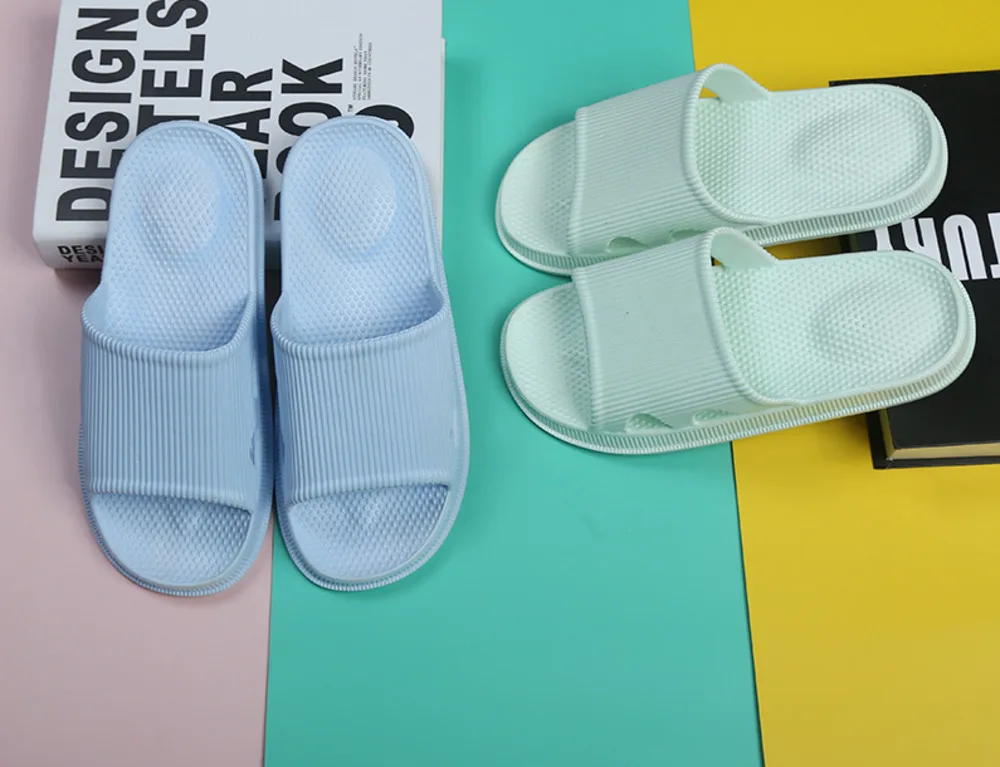 Массажные шлепанцы ПВХ Нескользящие для дома и пляжа мужчин женщин | Обувь