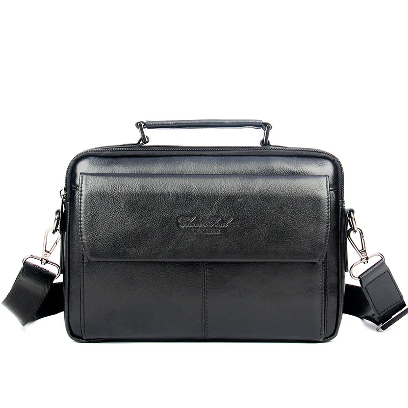 Натуральная кожа на плечо деловая сумка первый слой Воловья повседневный