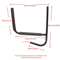 canoe carrier rack kayak exhibition holder wall mounted iron structure easy installation shop exhibition hanging bracket kit