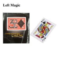 1pcs numberground 3 to 5 card magic magician gimmick close up magic tricks card for professional magician change the draw card
