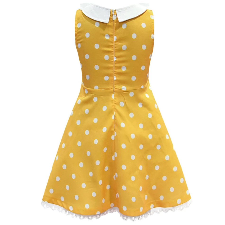 Girls Dot Gabby Dress Cosplay Story 4 of toy Costume Kids Sleeveless Casual Clothing Summer Mini Cartoon Vestido | Детская одежда и