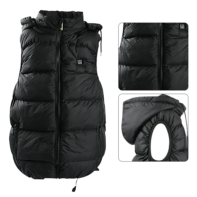 

Heated Vest USB Charging Lightweight Heated Heating Vest Unisex For Outdoor Skiing Hunting Fishing Hiking Camping