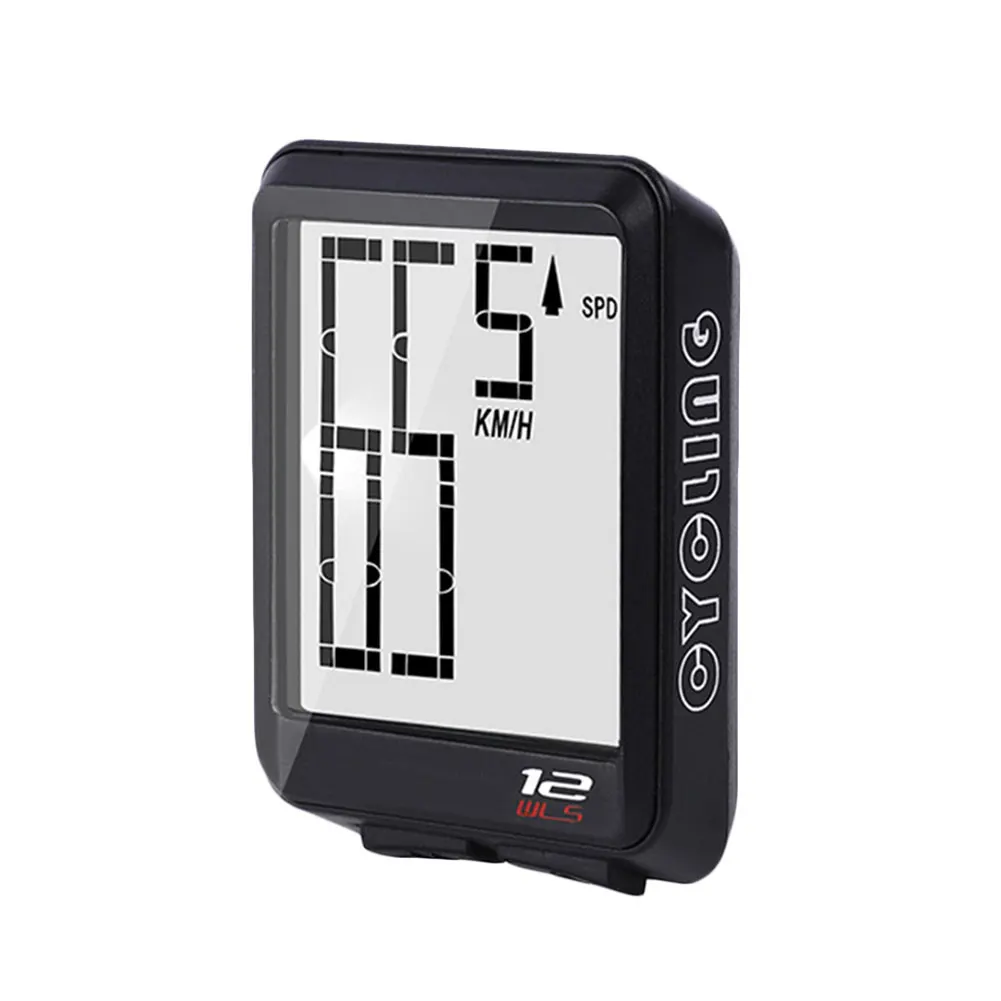 

Large Screen Bicycle Computer Wireless Waterproof Bike Speedometer Stopwatch With Backlight Bike Bicycle Speedometer