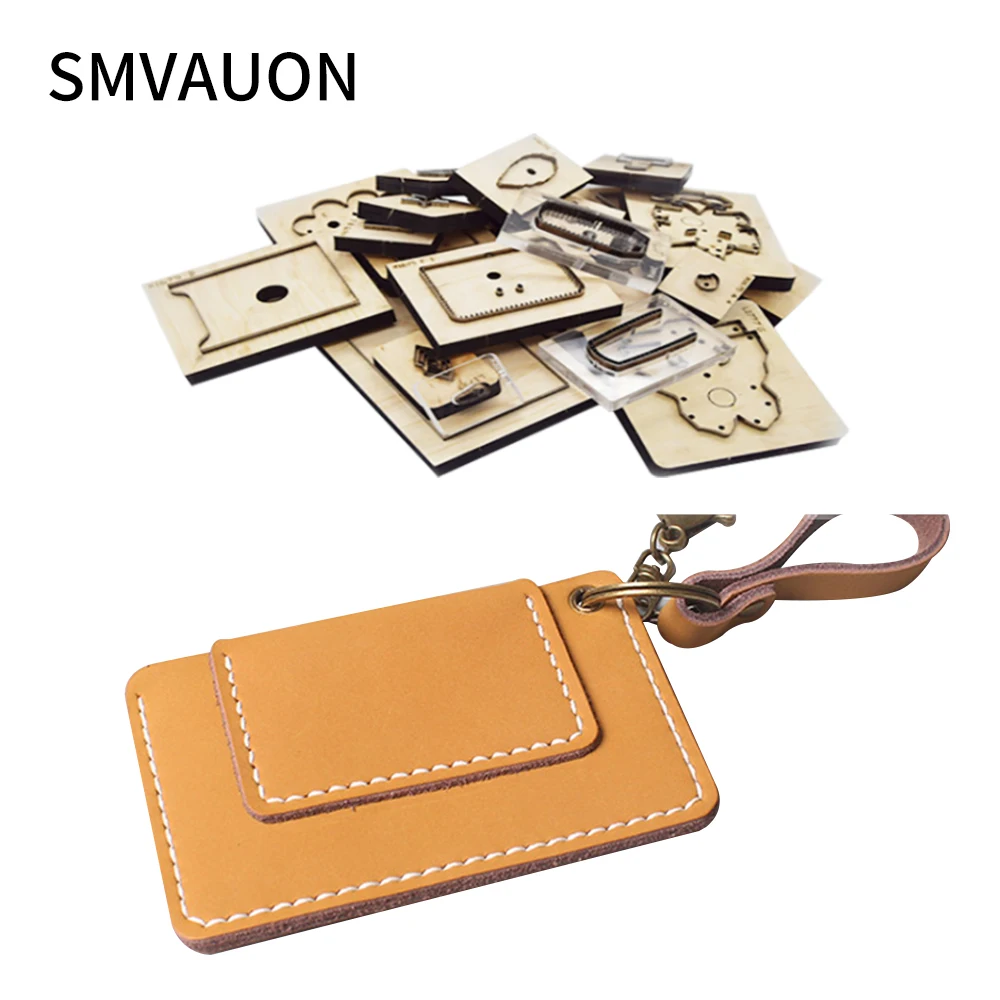 

Wooden Die Cutting Diy 2021 Easy buckle wallet card bag Dies Fille Scrapbooking Suitable For Die-cutting Machines