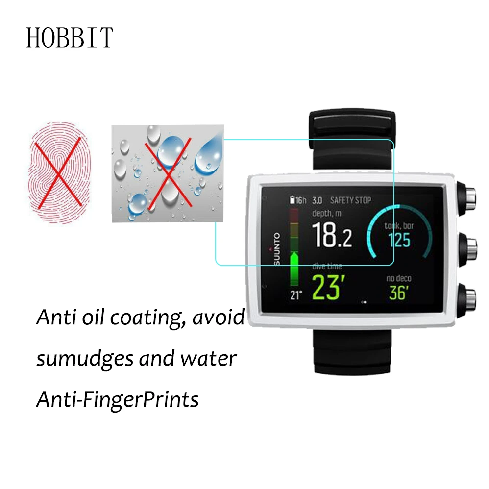 Прозрачная Взрывозащищенная нано-пленка для ЖК-экрана HD часов SUUNTO EON CORE