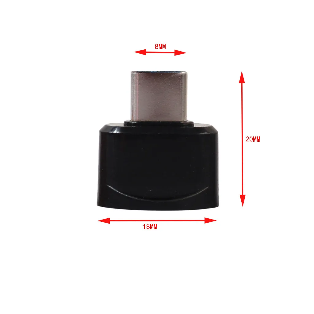 USB C type C к USB OTG мини адаптер 2,0 конвертер высокоскоростной USB 2,0 Сертифицированный адаптер для samsung HUAWEI Macbook Y20