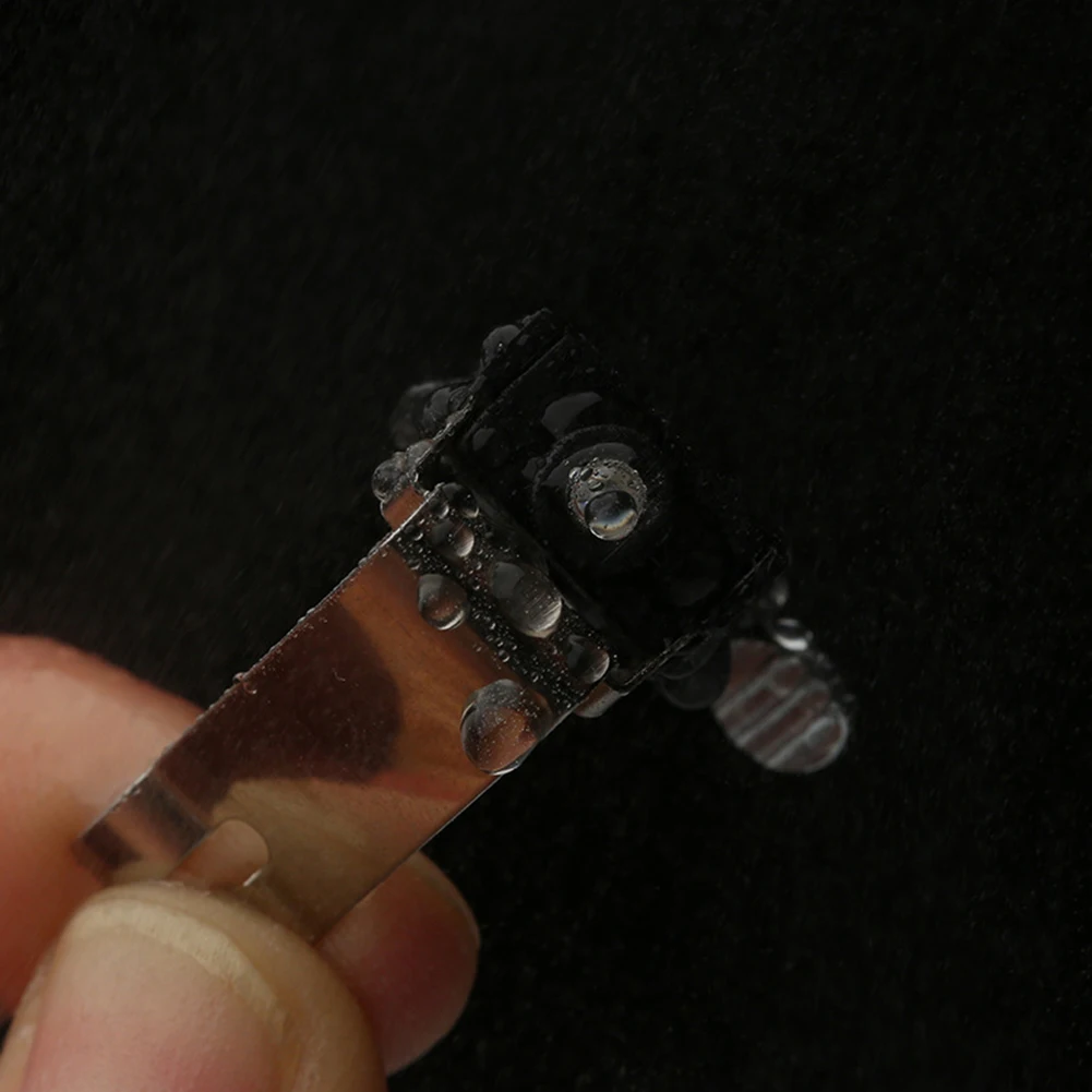 1 Buah Lampu Sepeda Tahan Hujan Aman dengan Baterai CR1025 Bersepeda Nano Rem LED Lampu Merah Mini Lampu Rem Sepeda Travel Ultra Terang