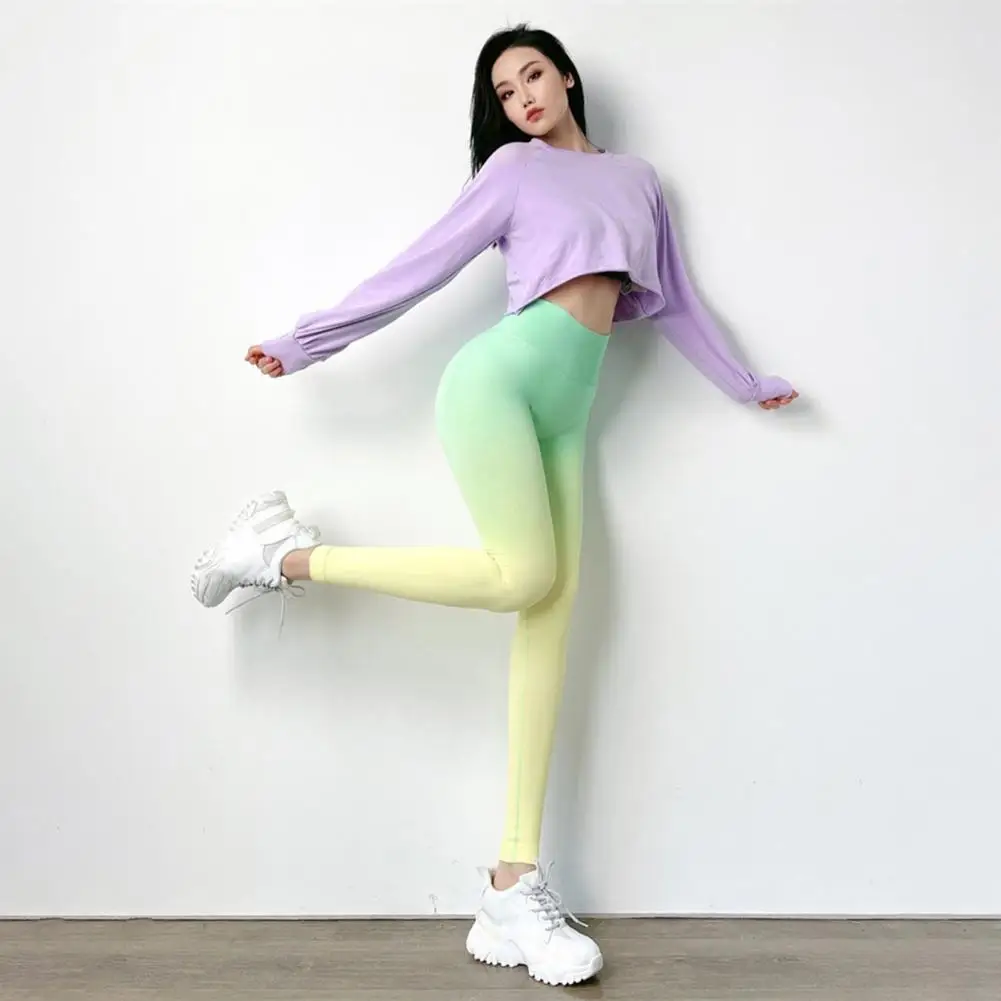 Skinny  Comfy Women Yoga Running Legging Soft Sport Legging Comfortable   for Jogging