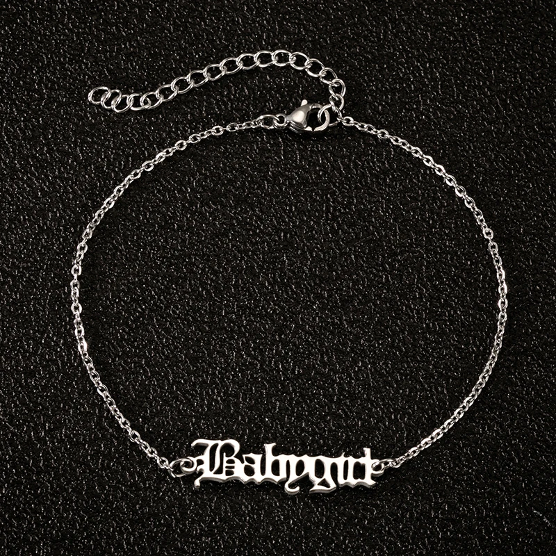 Трендовые ювелирные изделия женские ножные браслеты с золотой цепочкой для