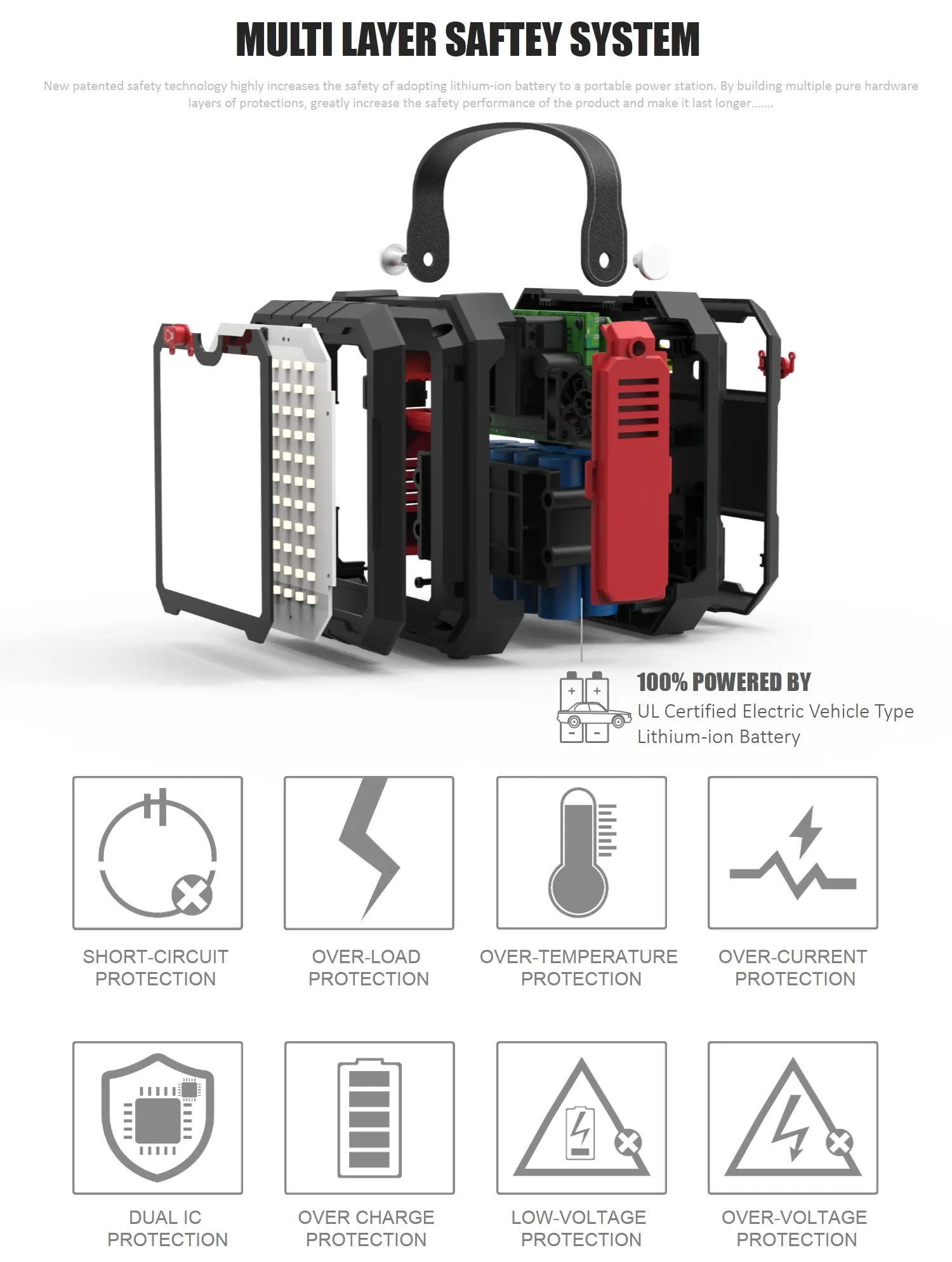 portable power supply station solar generator mobile phone power bank portable cell phone charger free global shipping