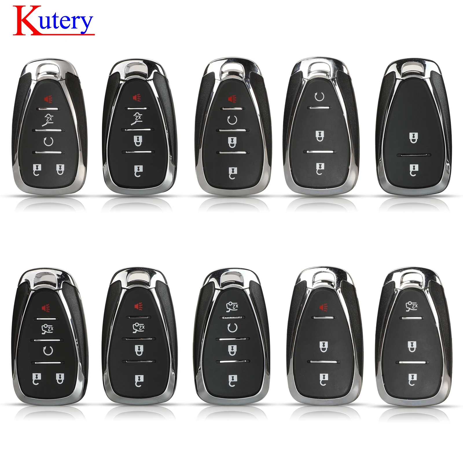 Умный чехол kutery с дистанционным управлением для Chevrolet Camaro Cruze Malibu Spark Bolt Equinox Sonic Trax