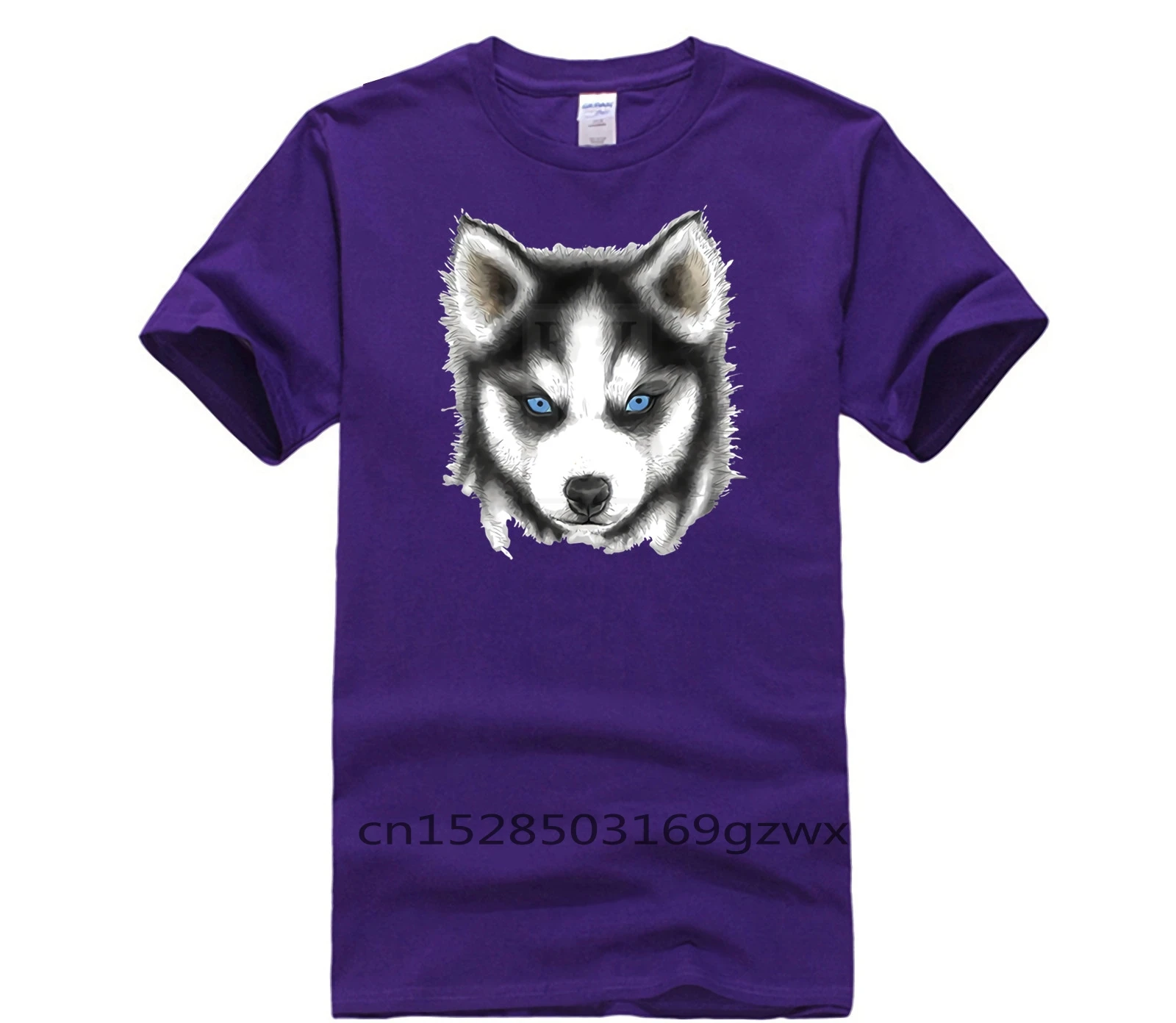 

Fashion Mens Short sleeve T Shirt Men Husky Siberian Husky 2019 Summer Men s Summer Mens T Shirt