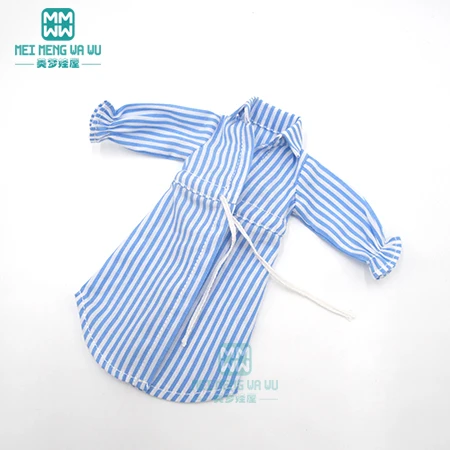 XB--021--A 1 шт. одежда Blyth Doll полосатая рубашка, жилет, спортивные штаны для Blyth Azone OB24 OB23 кукла 1/6 аксессуары - Цвет: XB--021--A