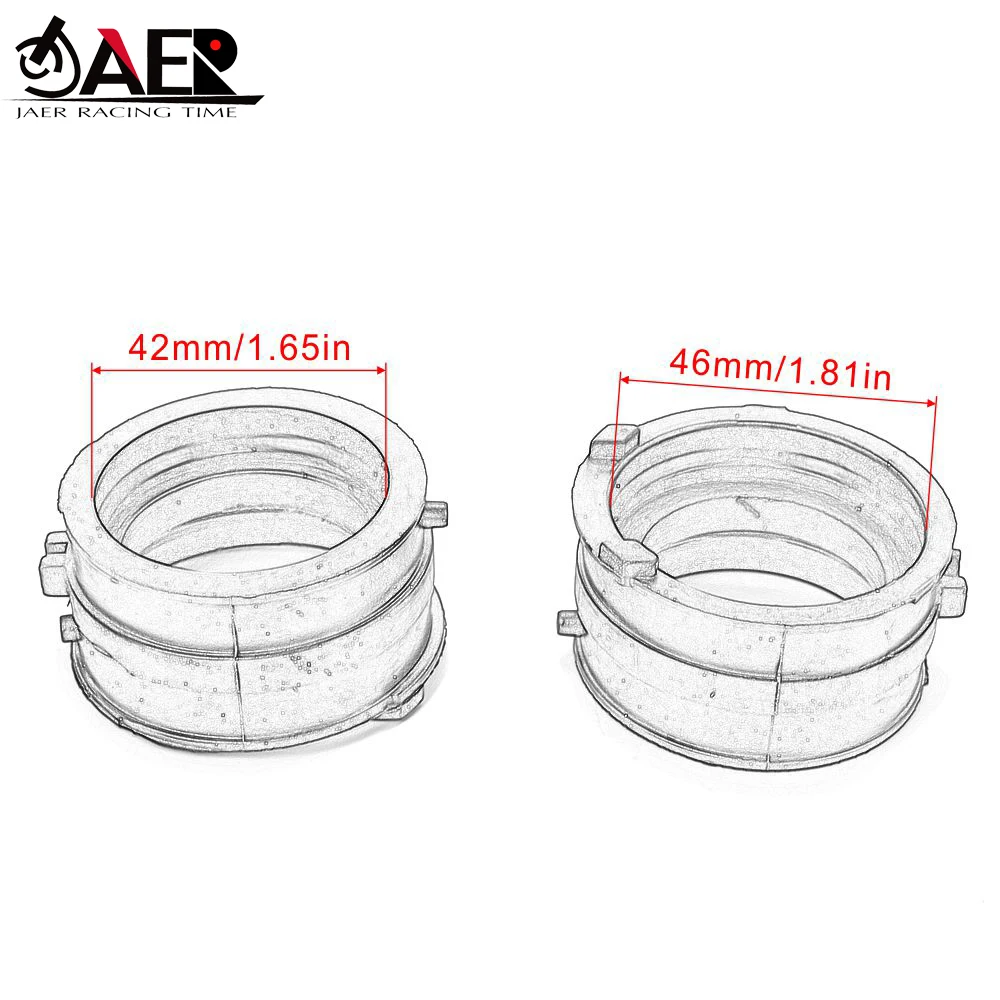 

Motorcycle Carburetor Manifold Interface Intake Adapter Joint Boot For Honda CBR900RR CBR 900 RR CBR900 1993-1999