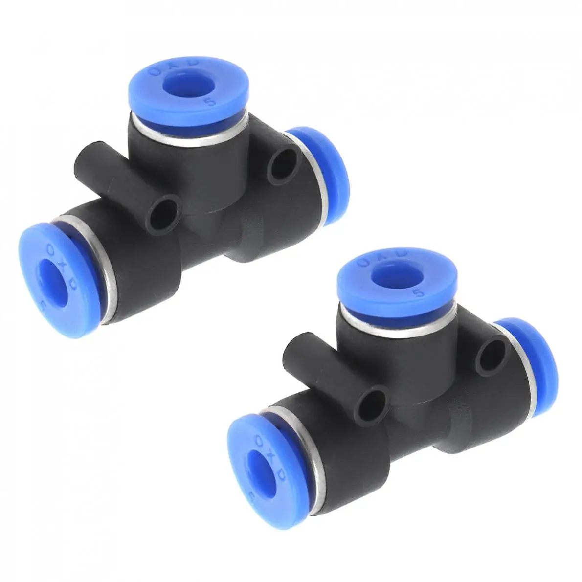 Пластиковый Трехходовой Т образный пневматический быстроразъемный трубчатый