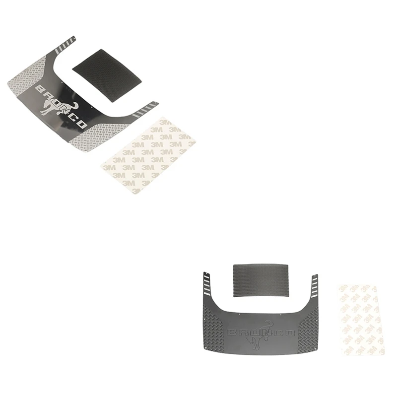 

Metal Engine Cover Hood Protection Decorative Sheet for TRAXXAS TRX4 Bronco 92076-4 1/10 RC Crawler Car Upgrade Parts