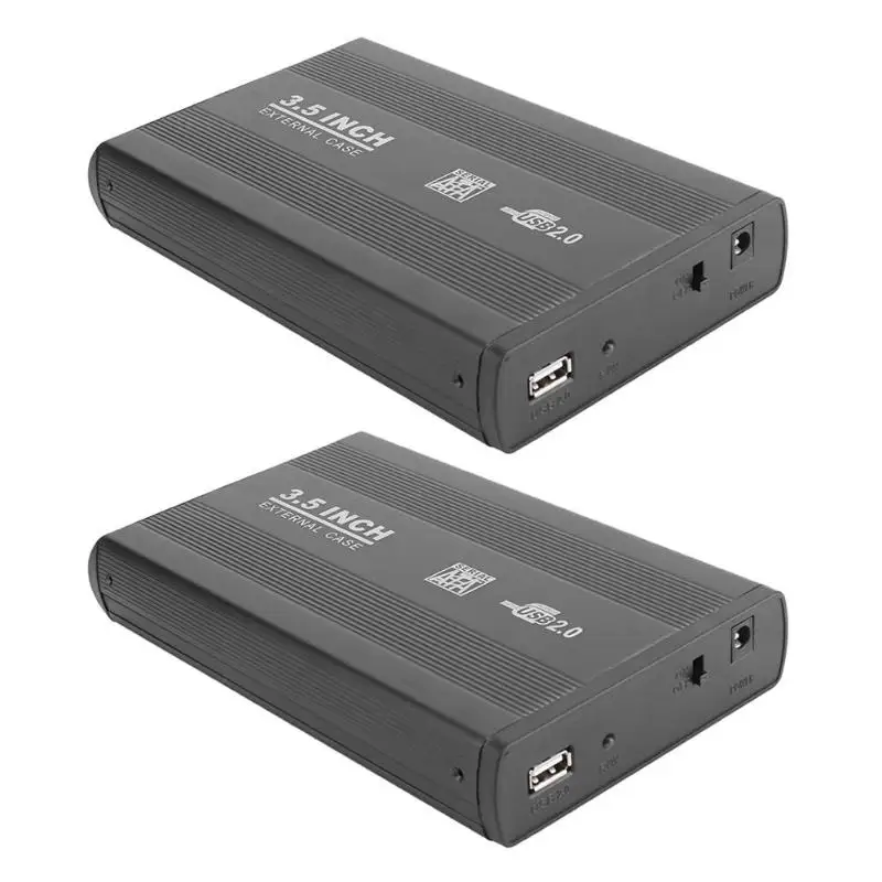 3,5 дюймовый SATA IDE для USB 3,0 высокоскоростной внешний HDD жесткий диск чехол Корпус коробка с Светодиодный индикатор для ноутбука