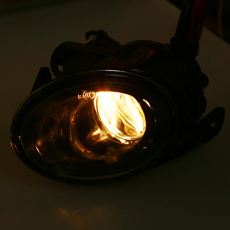

POSSBAY Car Accessories Halogen Fog Lights FogLamp With Convex Lens Bulbs for 2006 2007 2008 2009 2010 VW Passat B6 Sedan/Wagon