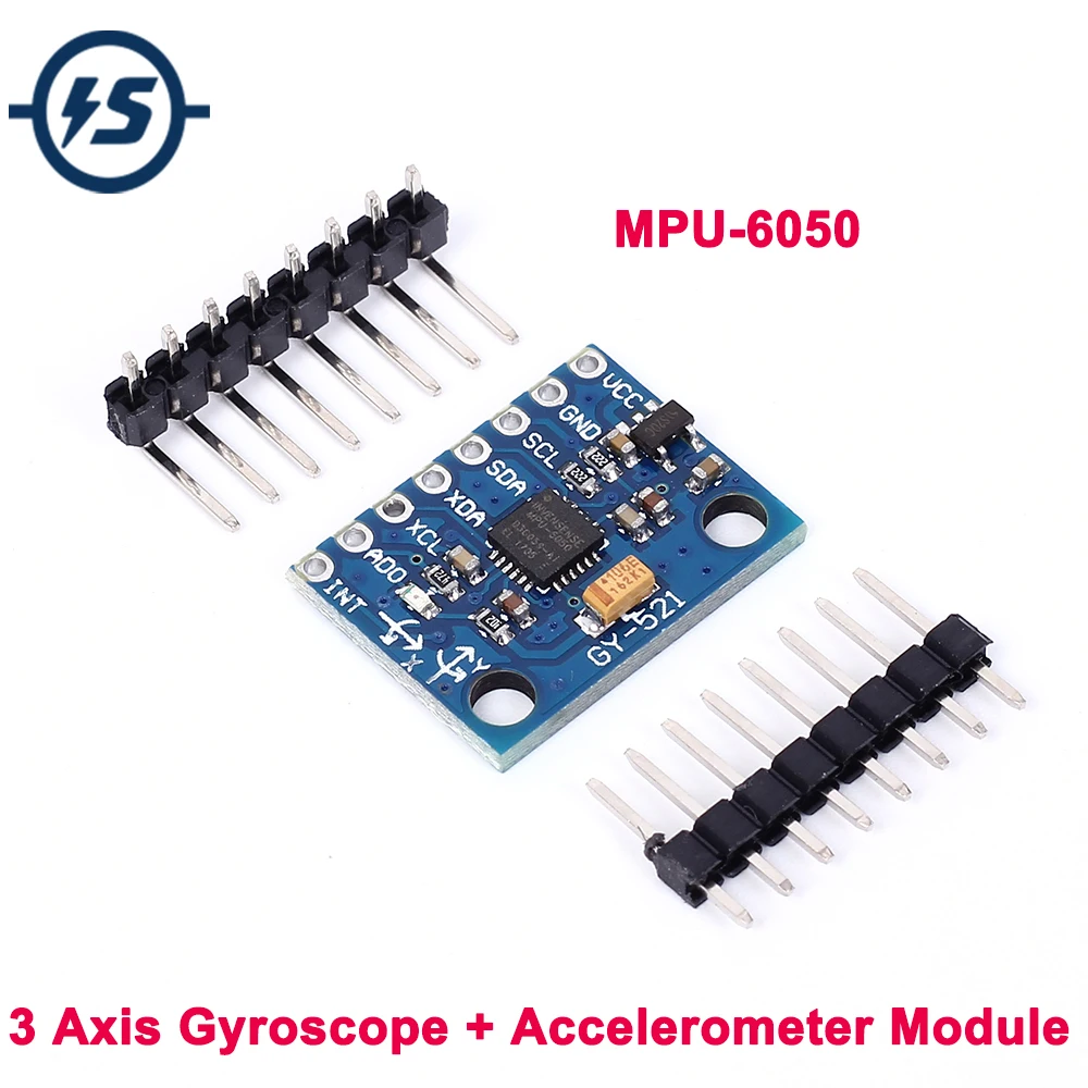 MPU 6050 MPU6050 GY 521 акселерометр гироскоп датчик 6DOF трехосевой ИДУ для Arduino