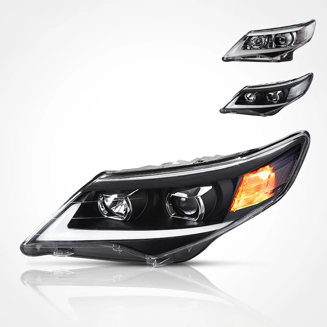 

Middle east car bumper headlamp aurion camry headlight 2012~2014y hid xenon LED DRL car accessories head light camry fog light