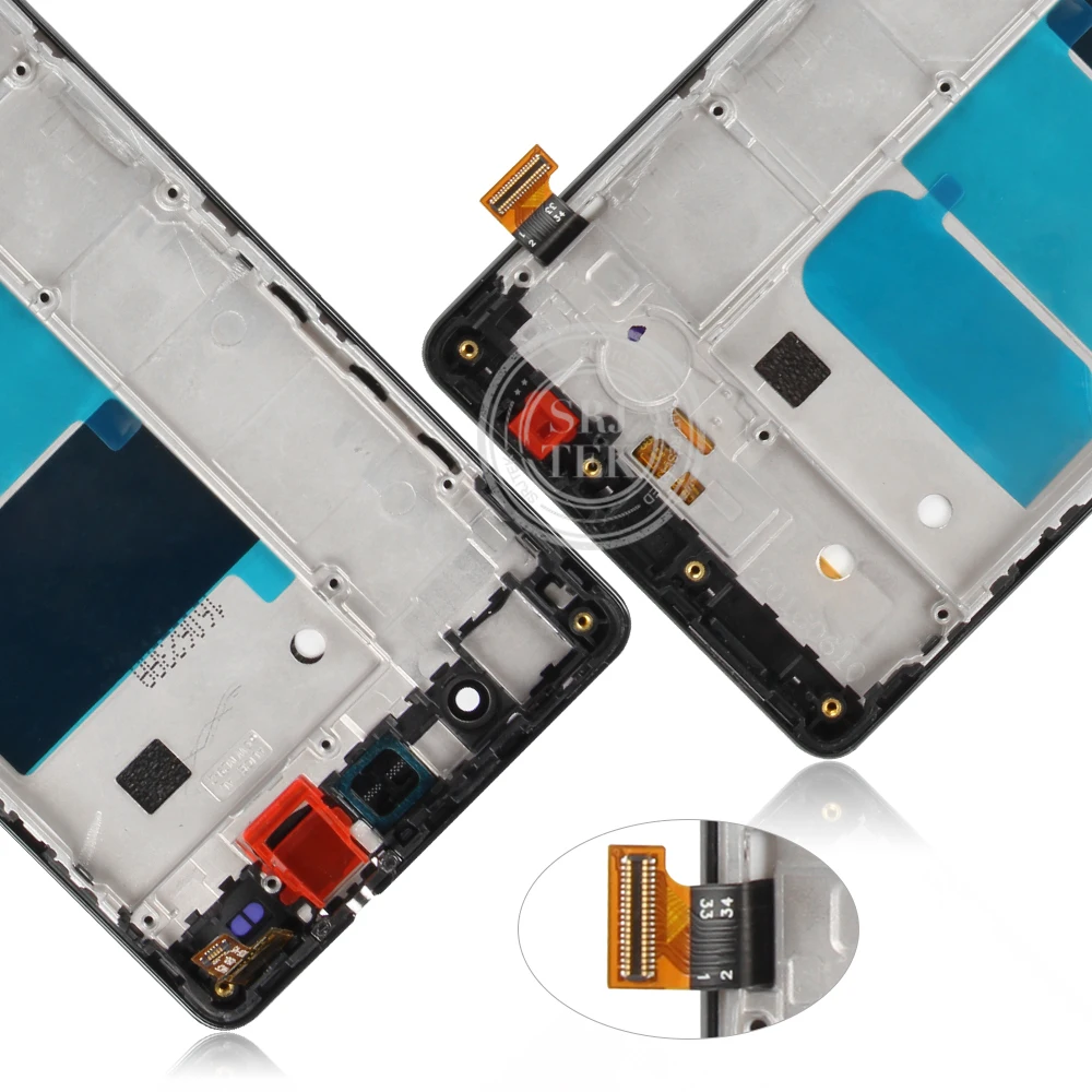 5 дюймовый ЖК-дисплей для Huawei P8 Lite дисплей с сенсорным экраном дигитайзер