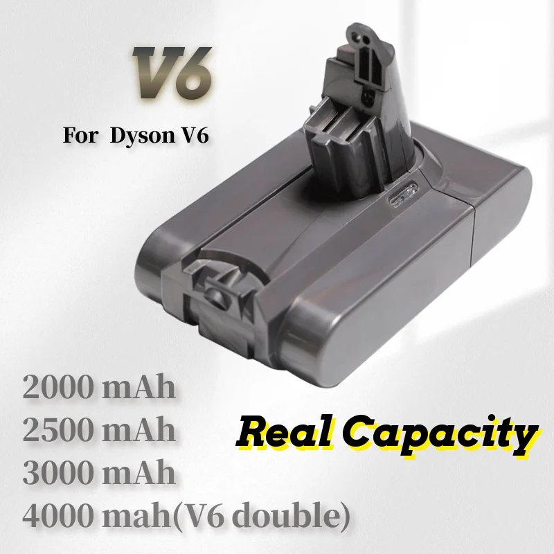 

Replace Dyson V6 Vacuum Cleaner Accessories with Battery Sweepers with Lithium Batteries and Rechargeable Batteries