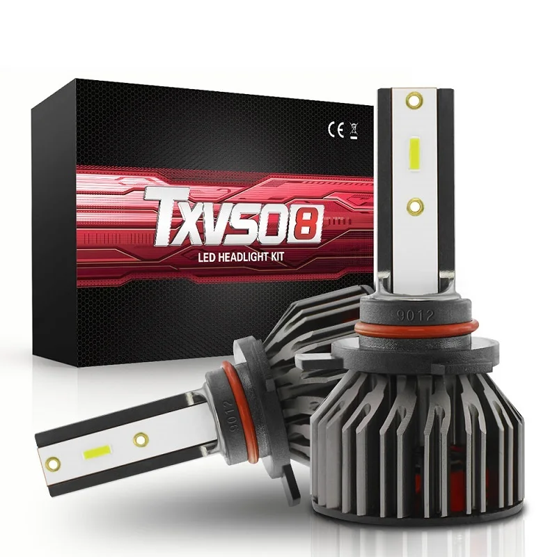 

Super bright lights of car 9012 drove headlamp 12v 6000k white 100w mini hir2 csp lights with verlichting fans of car lamps h7