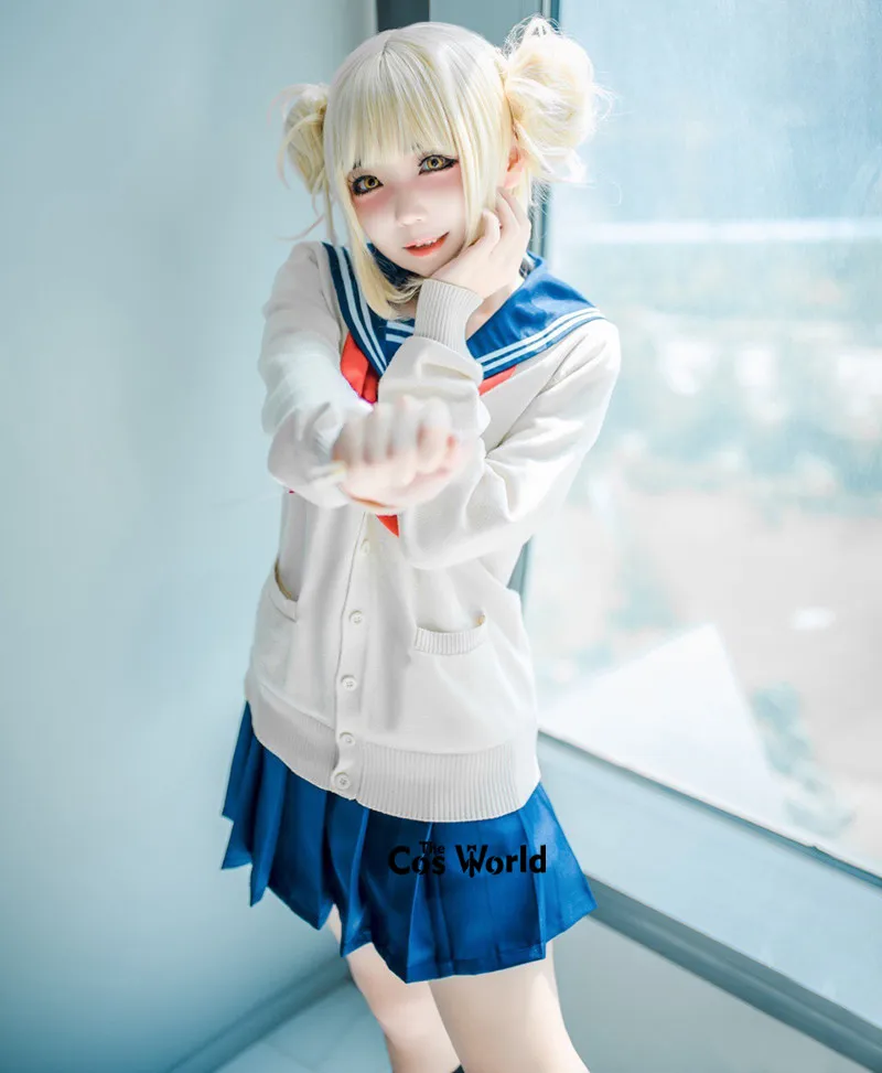Моя геройская Академия Boku no Hero Toga Himiko JK школьная форма комплект Аниме настроить