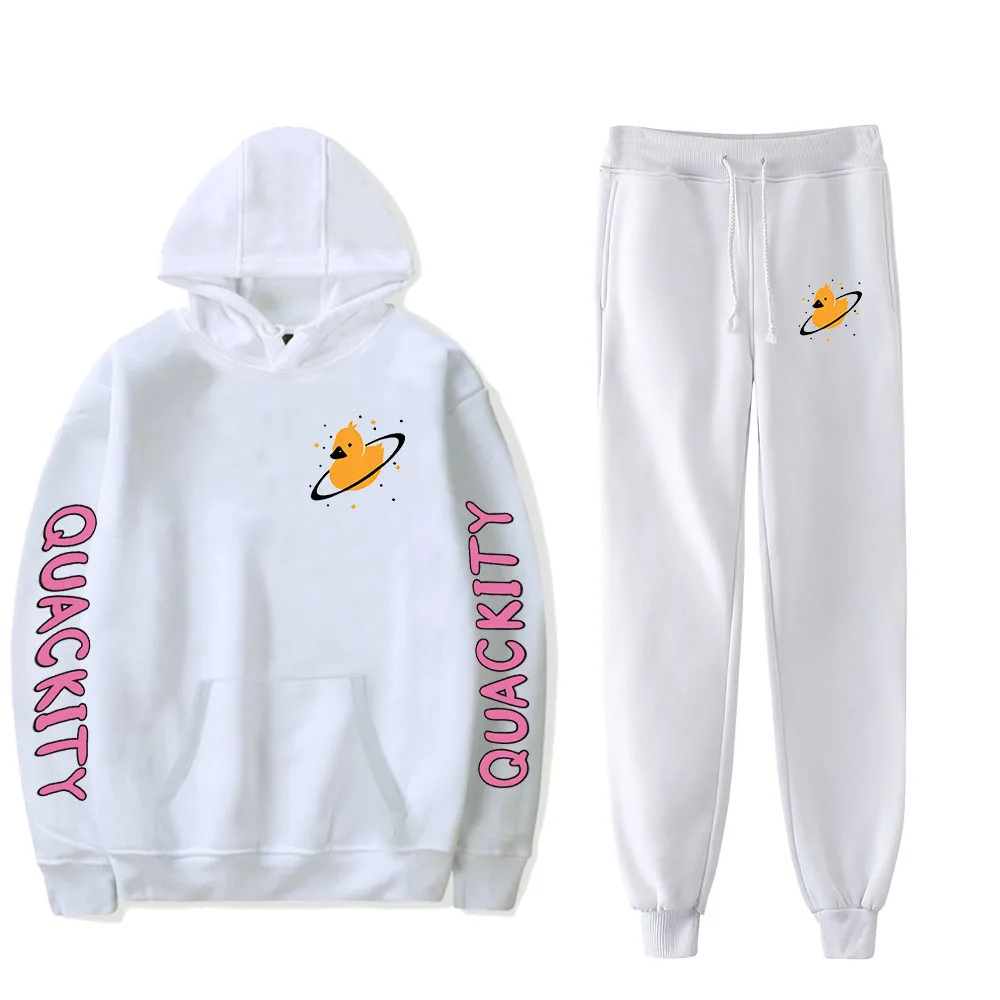 

Fashionable kawaii cotton hoodie pattern and jeans cartoon print casual Harajuku streetwear unisex suit top