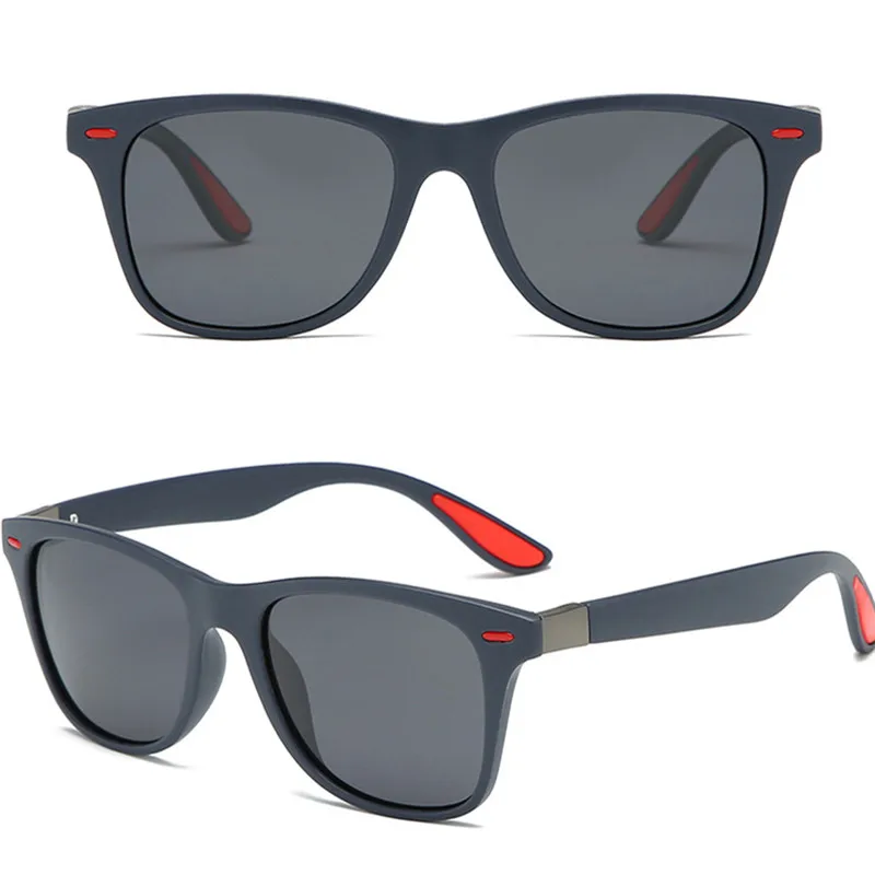 XojoX классические модные квадратные поляризованные солнцезащитные очки для