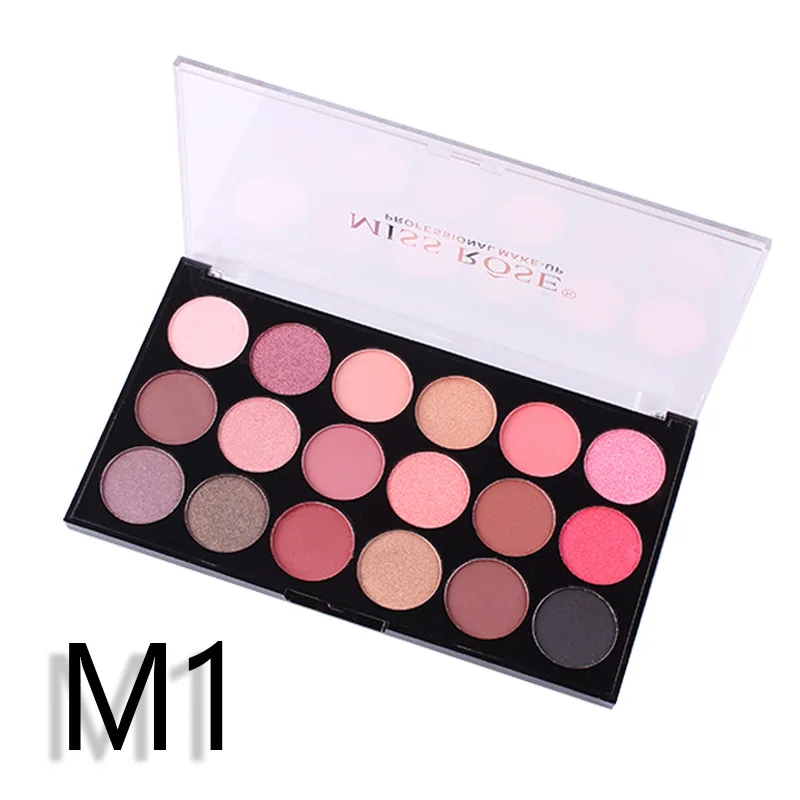 Miss Rose beauty глазурованная Косметика Тени для век палитра макияжа Кисти мерцающие