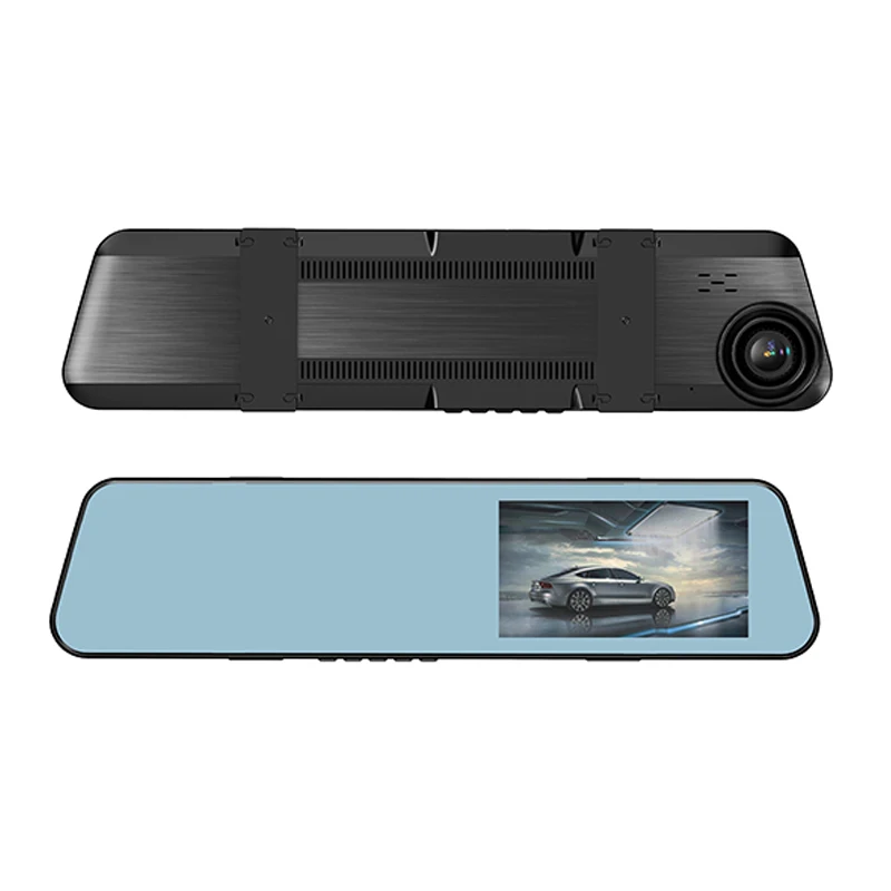 

Vehicle-mounted dashcam single lens 4.5-inch 1080P hd camera night vision ultra-thin rearview mirror