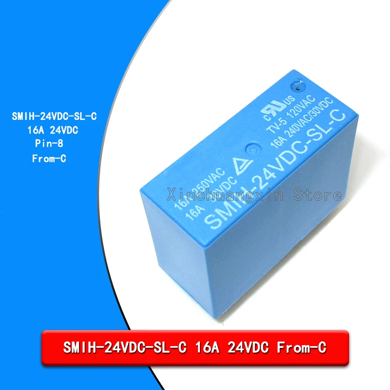 Оригинальное реле мощности с нормально открытым преобразователем 16 А 12 В 24 dc-sl-a