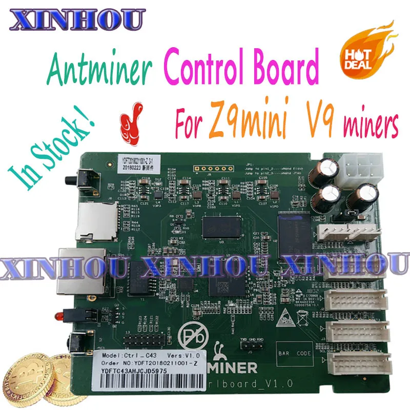 ASIC Antminer miner Z9mini V9 плата управления печатная материнская для ANTMINER Z9 Mini btc bch zec