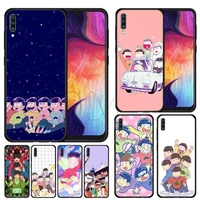 anime osomatsu san phone case for samsung galaxy j6 j7 j8 prime note 8 9 10 20 lite plus pro ultra cover