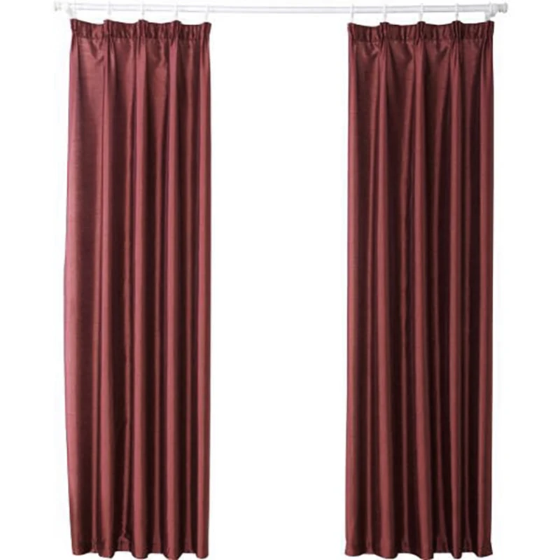 

Luxury Blackout Curtains for Living Room Bedroom Solid Flannel Fabric Curtain Gray Green Golden Drapes Thermal Insulated Blinds