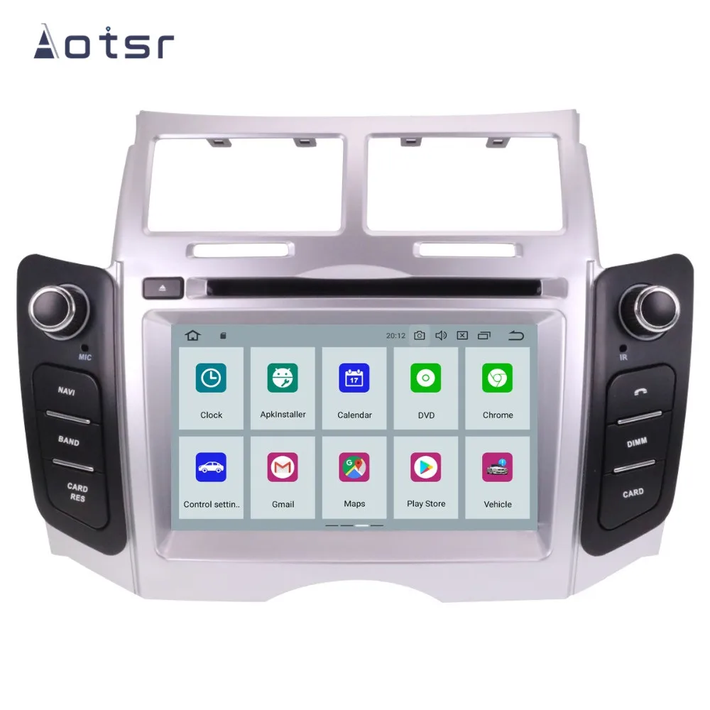 

Andriod 10.0 Car DVD Player for Toyota Yaris 2005-2011 Auto Stereo Multimedia Radio Car Unit GPS Navigation Bluetooth Headunit