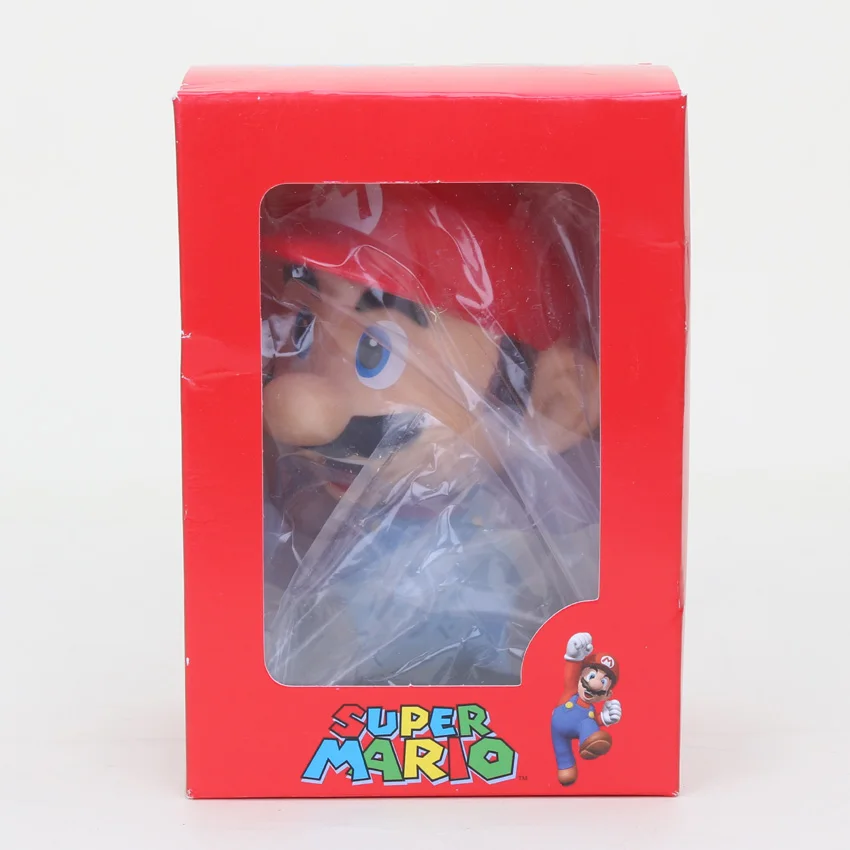 14 mario box2087 Качающиеся головы Аниме Фигурка экшн Капитан Америка Человек-паук детские стражи галактического дерева мужчины прекрасный автомобильный держатель подарки - Цвет: 14 mario box2087