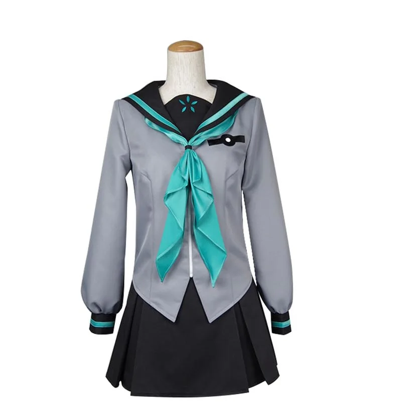 

Anime Cosplay Seraph of the end Hiiragi Shinoa Sailor suit Uniform Cosplay Costumes