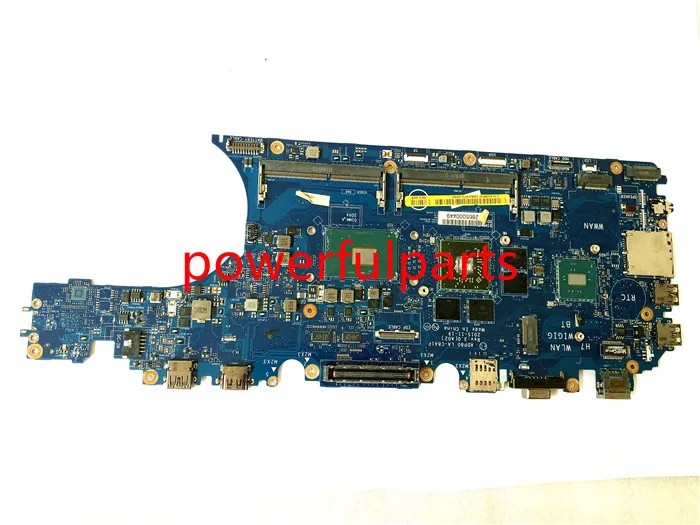 100% рабочая для dell latitude E5570 материнская плата 0N98Y6 i7-6820HQ ADP80 LA-C841P испытания ОК |