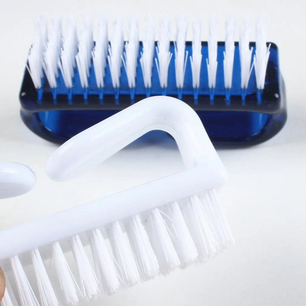 

Purple Handle Grip Nail Brush Nail Hand Fingernail Scrubbing Cleaning Brush for Toes Nails Cleaner Pedicure Brushes