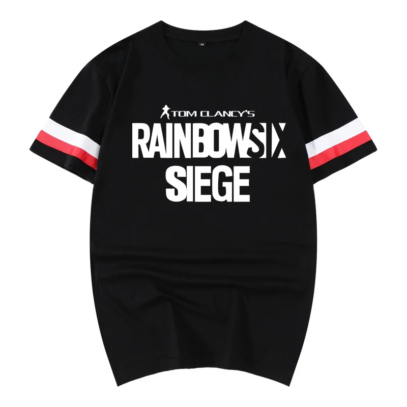 Радуга шесть осада футболка Tom Clancy принт оригинальный дизайн модные Стиль