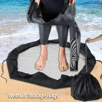 waterproof swimming wetsuit change mat beach clothes changing carrying bag with handle shoulder straps for swimming watersports