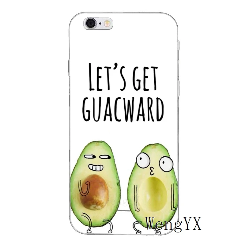 Cartoon lovely avocado pattern cover case For Huawei Honor 20 10i 9x Lite 8s 8C 8X 7C 7X 7A 6C pro 6X 6A 5A 5C 5X 4c V10 | Мобильные