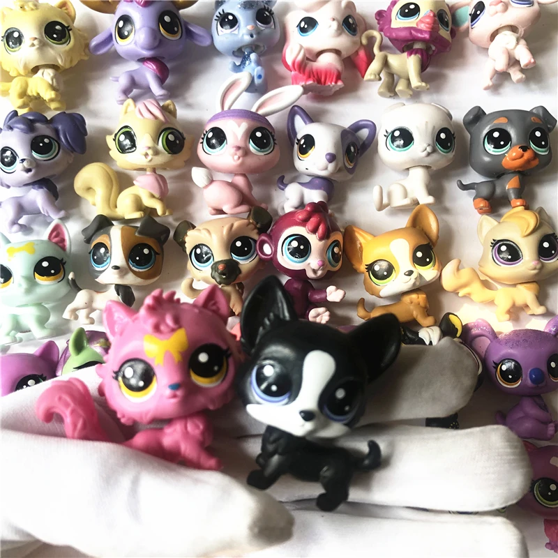 LPS Pet Shop игрушки оранжевая фигурка кошка слон единорог шимпанзе осьминог жираф