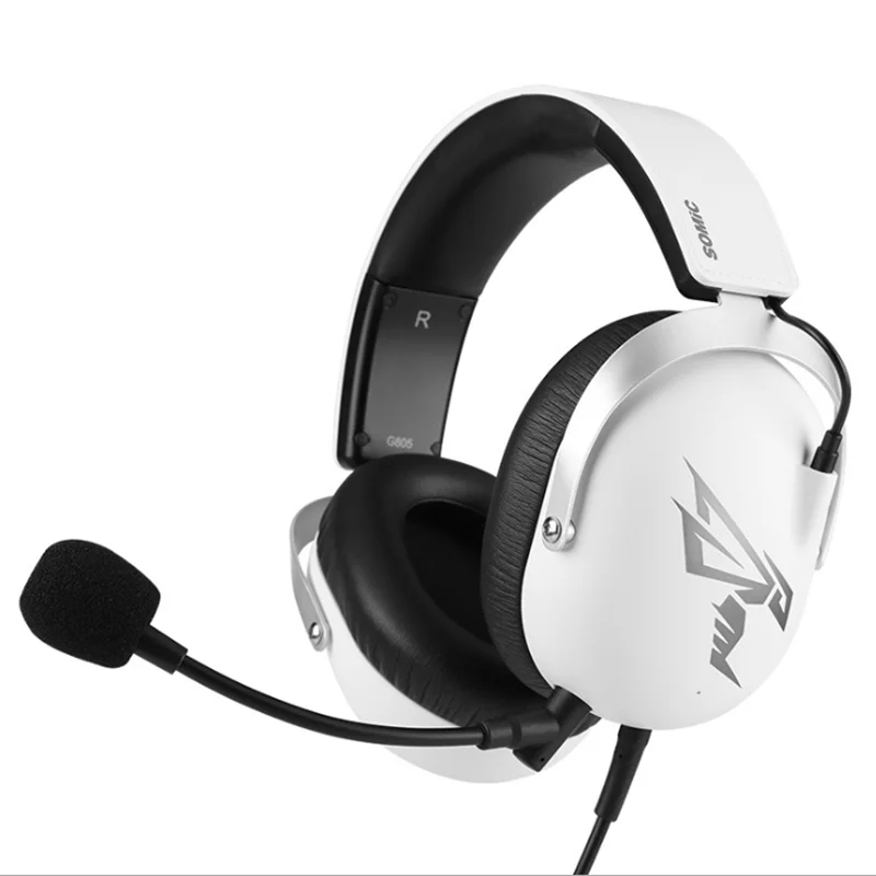 SOMiC G805 Esports Игровые наушники стерео виртуальная 7 1 объемный звук проводная 3 5 мм USB