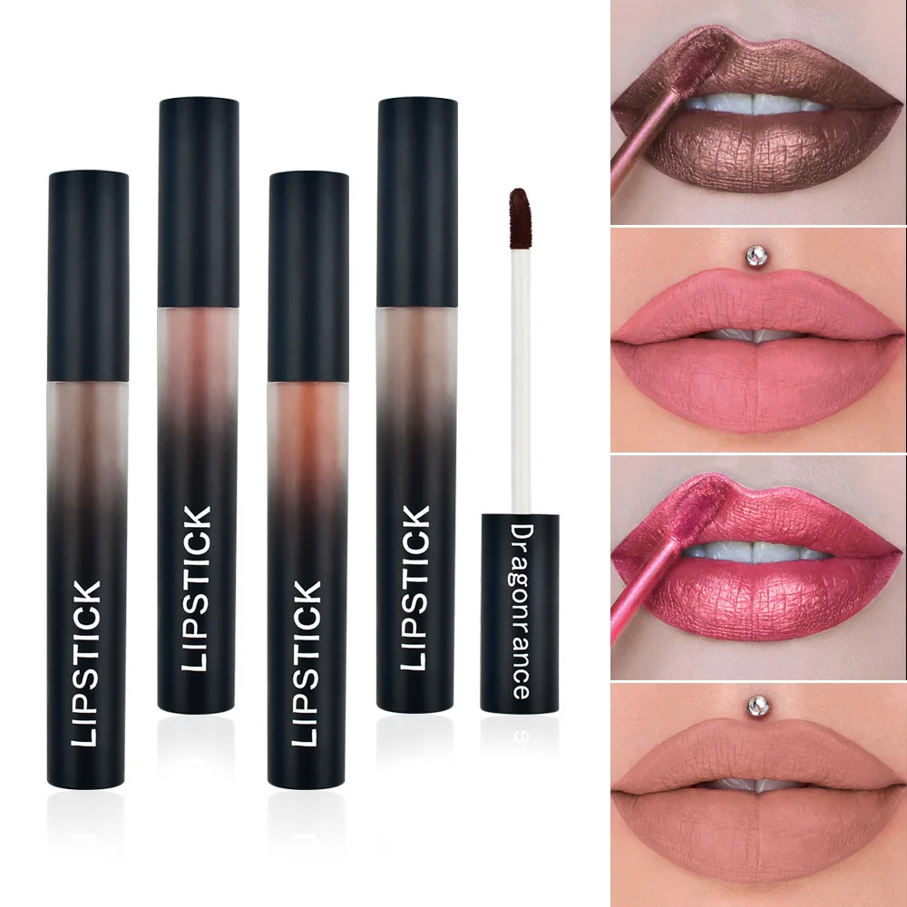 

High Quality Professional Makeup Matte Lip Gloss Makeup For Women Waterproof Liquid Lipstick For Lip Augmentation Long Lasting