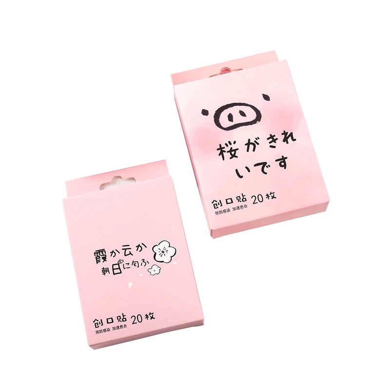 

20Pcs Cartoon Bandages Waterproof Adhesive Bandages Wound Plaster First Aid Hemostasis Band Aid Sterile Stickers For Children